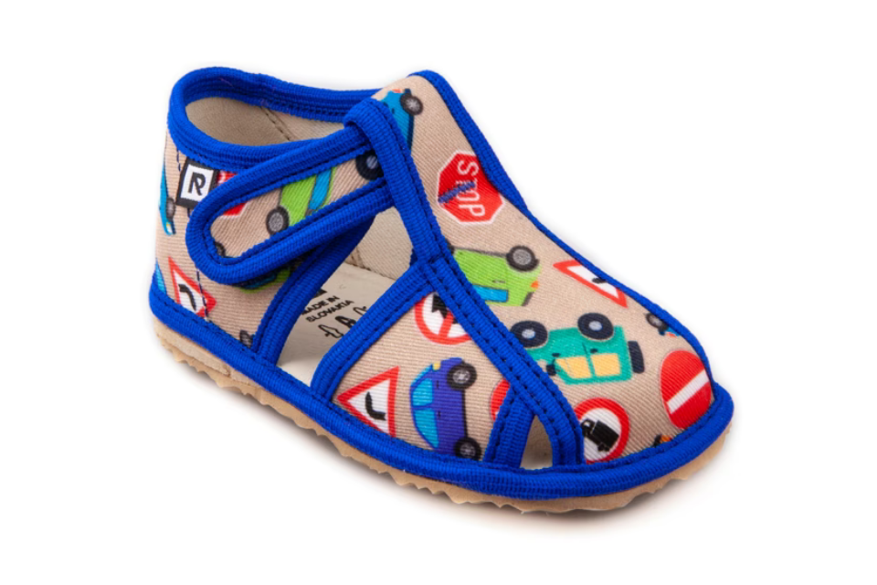 RAK papuče inovatívne autá béžové